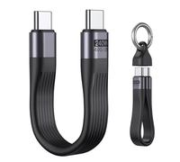 VAFOTON PD 240W Short USB C Cable/USB 4.0 USB C Short Cable/40Gbps Data Transfer, 8K 60Hz Video Display, Thunderbolt 3/4 for 1Phone16/15, Ma-Book/1Pad Series, Samsung Galaxy, Android Auto, VR Device