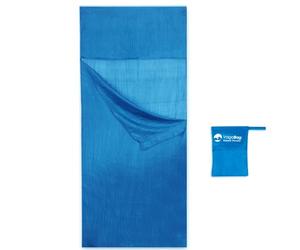 Vagabag Luxury Silk Sleeping Bag Liner - 100% Natural Silk Travel Sheet - Anti Mosquito, Anti Bugs - Compact and Ultra lightweight
