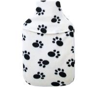 Vagabond 2L Paws Cream Hot Water Bottle and Cover