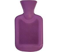 Vagabond Bags Ltd Vagabond Single Side Ribbed 0.5 Litre Lilac Hot Water Bottle