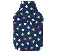 Vagabond Bags Navy Multi Star 2 Litre Hot water Bottle and Cover, 475 g