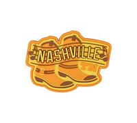 Vagabond Heart Nashville Tennessee PVC Fridge Magnet