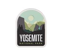 Vagabond Heart National Park Fridge Magnet - 3D PVC Refrigerator Travel Magnet - Road Trip Souvenir (Yosemite)