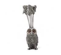 Vagabond House Owl Cheese Pick Set 3.5" Tall (6 Picks)
