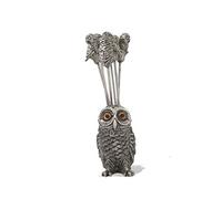 Vagabond House Owl Cheese Pick Set 3.5" Tall (6 Picks)