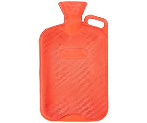 Vagabond Ribbed Extra Large Red Hot Water Bottle, 2.7 Litre
