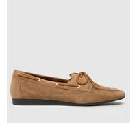 Vagabond Shoemakers Shoemakers Hillary Suede Boat Flats in Beige UK 4 (EU 37)