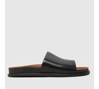 Vagabond Shoemakers Women's Effie Slide Sandals in Black & Brown, Leather, Size: 8 UK 8 (EU 41)