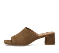 Vagabond Shoemakers Women's Piper Suede Mule Heel Cocoa Brown