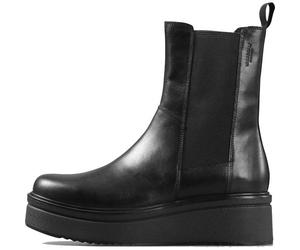 Vagabond Tara Womens Ladies Black Platform Pull On Chelsea Ankle Boots Size 3-8
