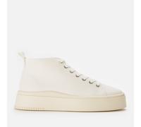 Vagabond Womens Shoemakers Stacey Hi-Top Trainers in Cream Canvas - Size UK 4