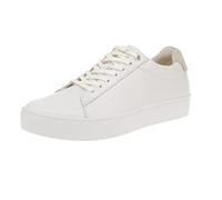 Vagabond Zoe Women's Rounded Toes Lace-up Closure Trainers (White Grey, UK 5)