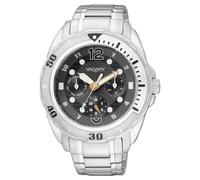 Vagary by Citizen Vh0 - 112 - 51 Men's Quartz Watch with Stainless Steel Strap, Color Multicolor