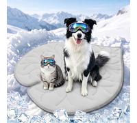 Vagascape Dog Cooling Mat, Washable Dog Bed Mats, Large Cooling Pad for Pet, Portable Dog Cooling Mats, Foldable Premium Pet Cooling Blanket for Indoor, Outdoor, Travel, Camping, Patio and Beach