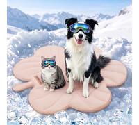 Vagascape Dog Cooling Mat, Washable Dog Bed Mats, Large Cooling Pad for Pet, Portable Dog Cooling Mats, Foldable Premium Pet Cooling Blanket for Indoor, Outdoor, Travel, Camping, Patio and Beach
