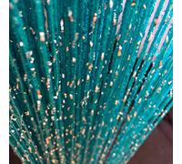 Vagasi 2 Pack Beaded Curtains String 100x200 cm Beaded Curtains for Doorways Tassel Glitter String Curtains Room Dividers Curtain Hippie Room Décor for Living Room, Bedroom, Closet, Party