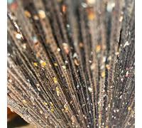 Vagasi 2 Pack Beaded Curtains String 100x200 cm Beaded Curtains for Doorways Tassel Glitter String Curtains Room Dividers Curtain Hippie Room Décor for Living Room, Bedroom, Closet, Party