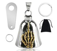 VAGCARS Guardian Bell for Motorbikes, Lucky Motorcycle Ride Safe Bell Gift