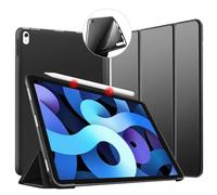 VAGHVEO Case for iPad Air 11 Inch M3 (2025) / M2 (2024), 10.9" iPad Air 5th / 4th Generation (2022/2020) Slim PU Leather Protective Case with Soft TPU Back Cover Shell, Auto Wake/Sleep, Black