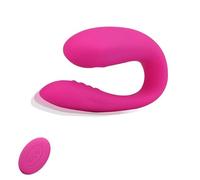 Vagina Sucking Vibrator for Women U Dildo Vibrators Oral Sex Clitoris Stimulation Female Masturbation Erotic Sex Toys for Adults,red