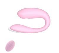 Vagina Sucking Vibrator for Women U Dildo Vibrators Oral Sex Clitoris Stimulation Female Masturbation Erotic Sex Toys for Adults,Pink