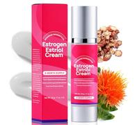 Vaginal Estrogen Cream, Estrogen Cream for Women, Intimate Area Moisturising Lotion, Private Skin Nourishing Soothing Lotion for Night, Morning, After Showering, Travel At Home