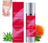 Vaginal Estrogen Cream, Estrogen Cream for Women, Intimate Area Moisturising Lotion, Private Skin Nourishing Soothing Lotion for Night, Morning, After Showering, Travel At Home (1)