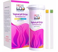 Vaginal ph Test Strips for Women(50 cnt). BV Home Test Kit for Bacterial Vaginosis, Yeast Infection and Menopause Strips. Feminine pH Test for Vaginal Acidity and Alkalinity. Strips in Sealed Pouches