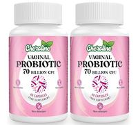 Vaginal Probiotics for Women, 70 Billion CFU, 7 Strains with Prebiotic Blend, 13-in-1 Intimate Probiotic for pH Balance, Urinary & Immune Health, Vegan Capsules (60 Count (Pack of 2))