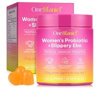 Vaginal Probiotics Gummies for Women 60 Count - Natural Feminine Vaginal Health Supplement for pH Balance, Odor Control, Yeast Balance, Flora & Immune Support - Vegan, Gluten-Free - Tasty Pineapple