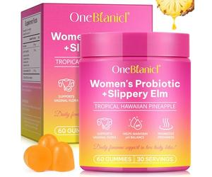 Vaginal Probiotics Gummies for Women - Premium Feminine Balance Gummies for PH Balance, Digestive Health, Vaginal & Immune Support, Womens Probiotic Gummy for Feminine Health - 60 Gummies