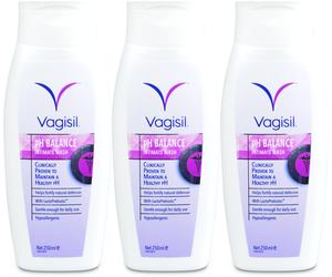 Vagisil Ph Balance Intimate Wash 250ml | Feminine Hygiene | Odor Block X 3