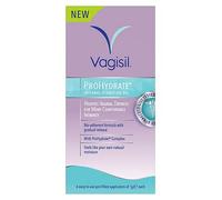 VAGISIL ProHydrate Internal Hydrating Gel, Relieves Vaginal Dryness for More Comfortable Intimacy with Hyaluronic Acid to Hydrate and Retain Moisture, Hormone Free, 6 x 5 g Applicators
