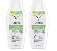 Vagisil Sensitive Intimate Wash For Women, Gently Cleanses Sensitive Skin, pH Balanced, Soap Free Dye Free & Fragrance Free, 250ml (Pack of 2)