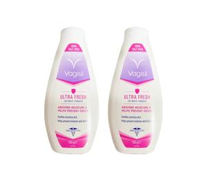 Vagisil Ultra Fresh Intimate Powder 100g x2