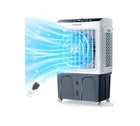 VAGKRI 35" Evaporative Air Cooler, 2800CFM Swamp Cooler, 120°Oscillation Air Cooler with Remote Control, 24H Timer, 3 Modes & Wind Speeds for Outdoor Indoor Use, 9.2Gallon