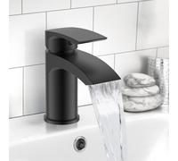 Vago Cloakroom Basin Mono Mixer Black Matt Tap