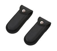 Vagocom 2Pcs Nylon Pouch with Belt Loop for 5.1inch/13cm Multitool,Knife Sheaths for 5.1inch/13cm Folding Knife,Nylon Case for Leatherman Tool,Pocket Knife Holder Holster(Large Size)