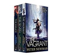 Vagrant Trilogy 3 Books Collection Set By Peter Newman (The Vagrant, The Seven, The Malice)