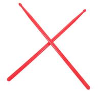 Vaguelly 1 Pair Professional Drum Sticks Instruments Drum Motor Cleaning Brush Drum Stick Bag Musical Holder Tambourine Kit Ahead Drumsticks Symbols for Drums Drumsticks Battery Hand Red