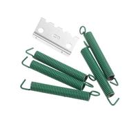 Vaguelly 1 Set Electric Guitar Bridge Spring Kit for Stable Tuning and Enhanced Sound Quality Durable Construction Compatible with Various Music Styles Includes Springs and Base with Screws