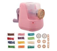 Vaguelly 1 Set Kids Manual Dough Extruder Toy Spaghetti Maker Crafting Tools Pretend Play Kitchen Set with Multicolor Clay Fun DIY Modeling Kit for Boys Girls