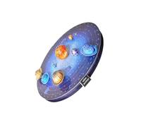 Vaguelly 1 Set Solar System Puzzle Planet Models for Educational Jigsaw Puzzle for Creative Thinking and Problem Solving Parent Activity