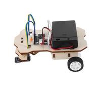 Vaguelly 1 Set Stem Rc Car Building Kit for Science DIY for Hands Learning Compatible with Multiple Programming Software for Family Bonding and Skill Development Physics Experiments