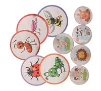 Vaguelly 10-Pack Color Changing Temperature Sensitive Potty Training Stickers for Boys and Girls Cartoon Animal Insect Designs for Toilet Training Toddler Boys and Girls