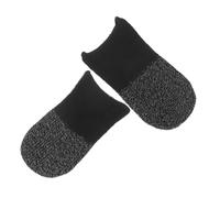 Vaguelly 10 Pairs Gaming Finger Sleeves Slip Sweatproof Touchscreen Thumb Covers Elastic Breathable Fiber Finger Gloves for Mobile Phones Tablets Enhance Precision and Comfort