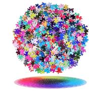 Vaguelly 1000 Piece Rainbow Puzzle for Adults Challenging Circle Jigsaw Puzzle with Rounded Edges Entertainment and Relaxation Paper Material for Family Game Night