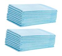 Vaguelly 100pcs Disposable Changing Pads Absorbent Pee Pads for Newborns Soft Non-Woven Leakproof for Travel Home Use for Busy Parents and Elderly Care