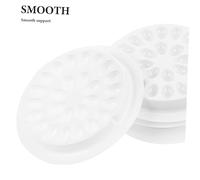 Vaguelly 100pcs Disposable Lash Extension Glue Pallet Tray Flower-shaped False Eyelash Holder for Salon and Mobile Use Lightweight Portable Lash Adhesive Station with Ergonomic Design to