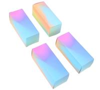 Vaguelly 100pcs Lip Gloss Tube Box Lipstick Wrapping Case DIY Lipstick Case Paper Lightweight Easy to Use Beautiful Appearance with Patterned Design for Cosmetics Storage